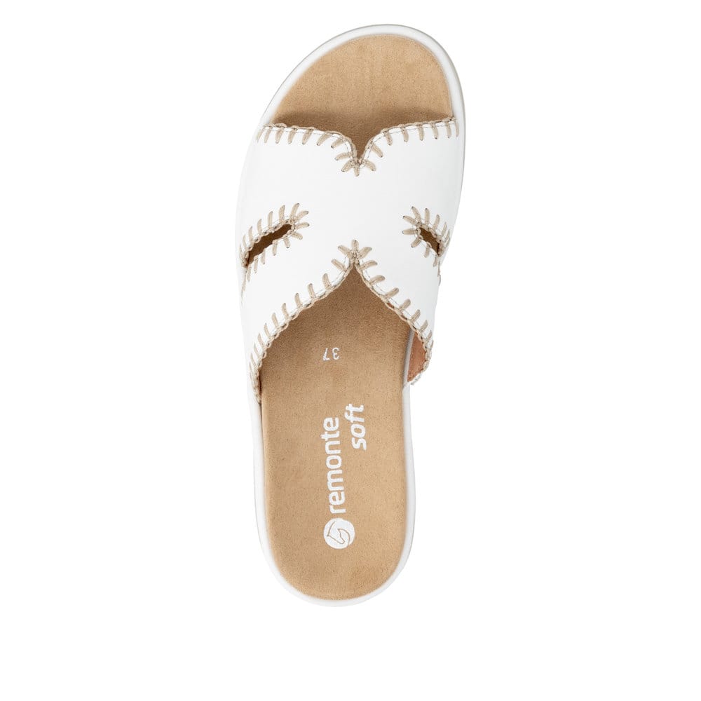 Remonte Damen Pantoletten - Weiss