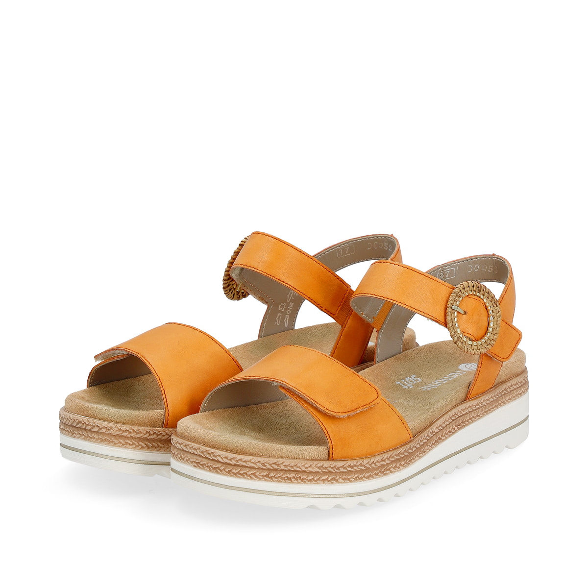 Remonte Damen Riemchensandalen - Orange