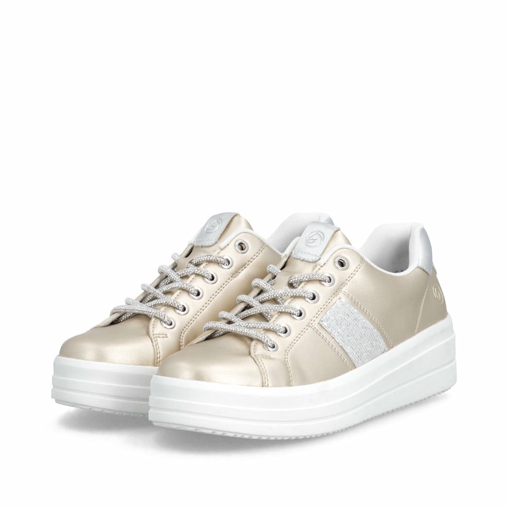 Remonte Damen Slipper - Metallic