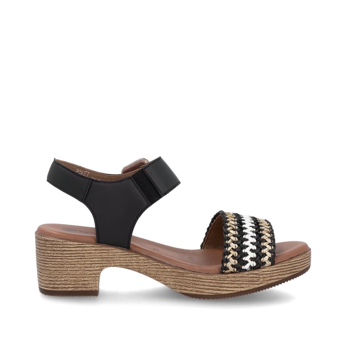 Remonte Damen Riemchensandaletten - Schwarz