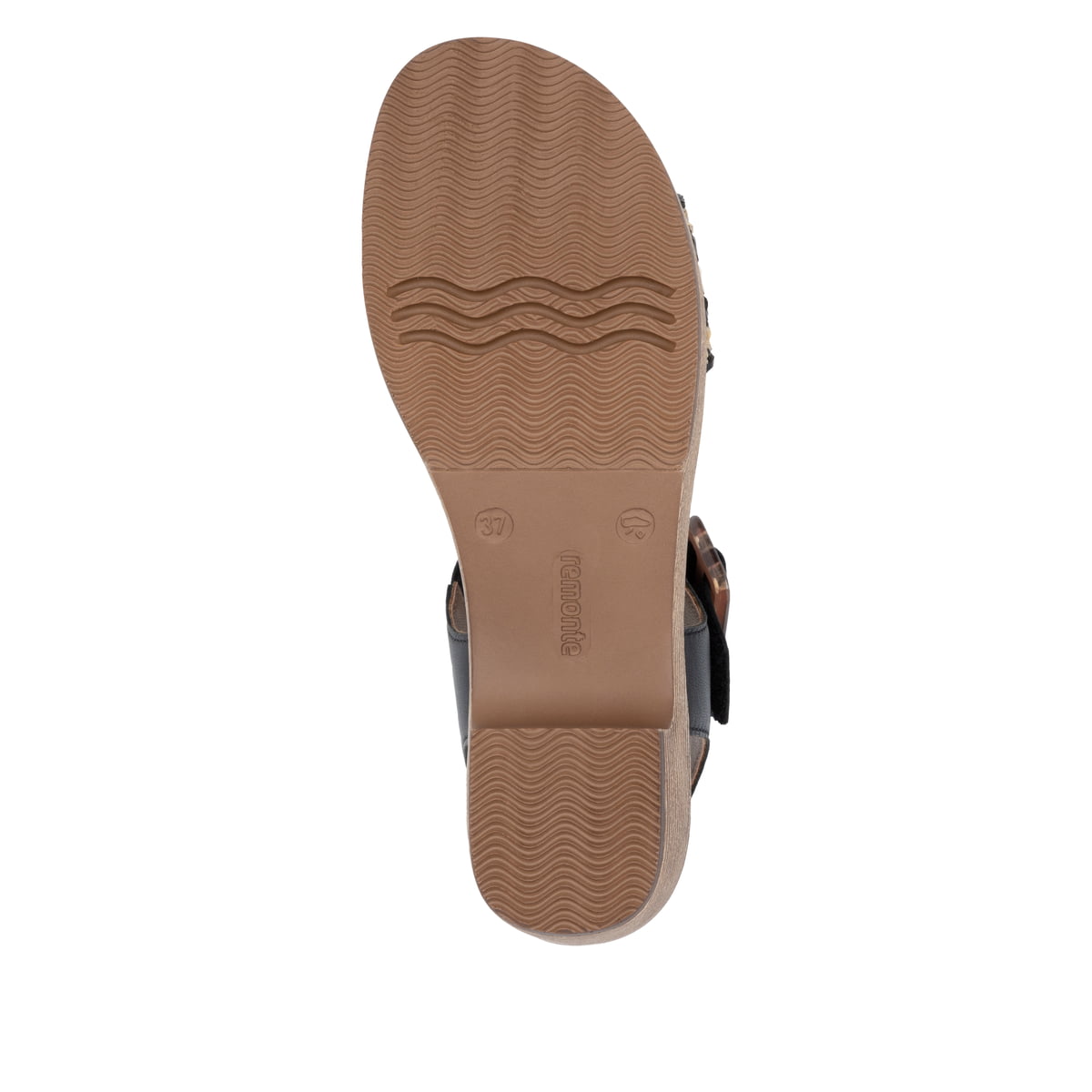 Remonte Damen Riemchensandaletten - Schwarz