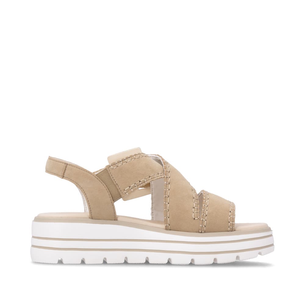 Remonte Damen Keilsandaletten - Beige