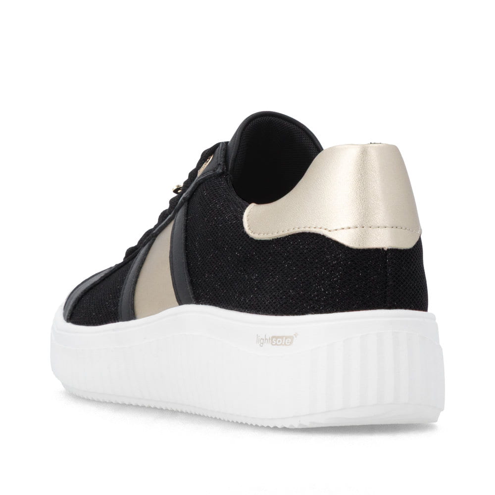 Remonte Damen Schnürschuhe - Schwarz