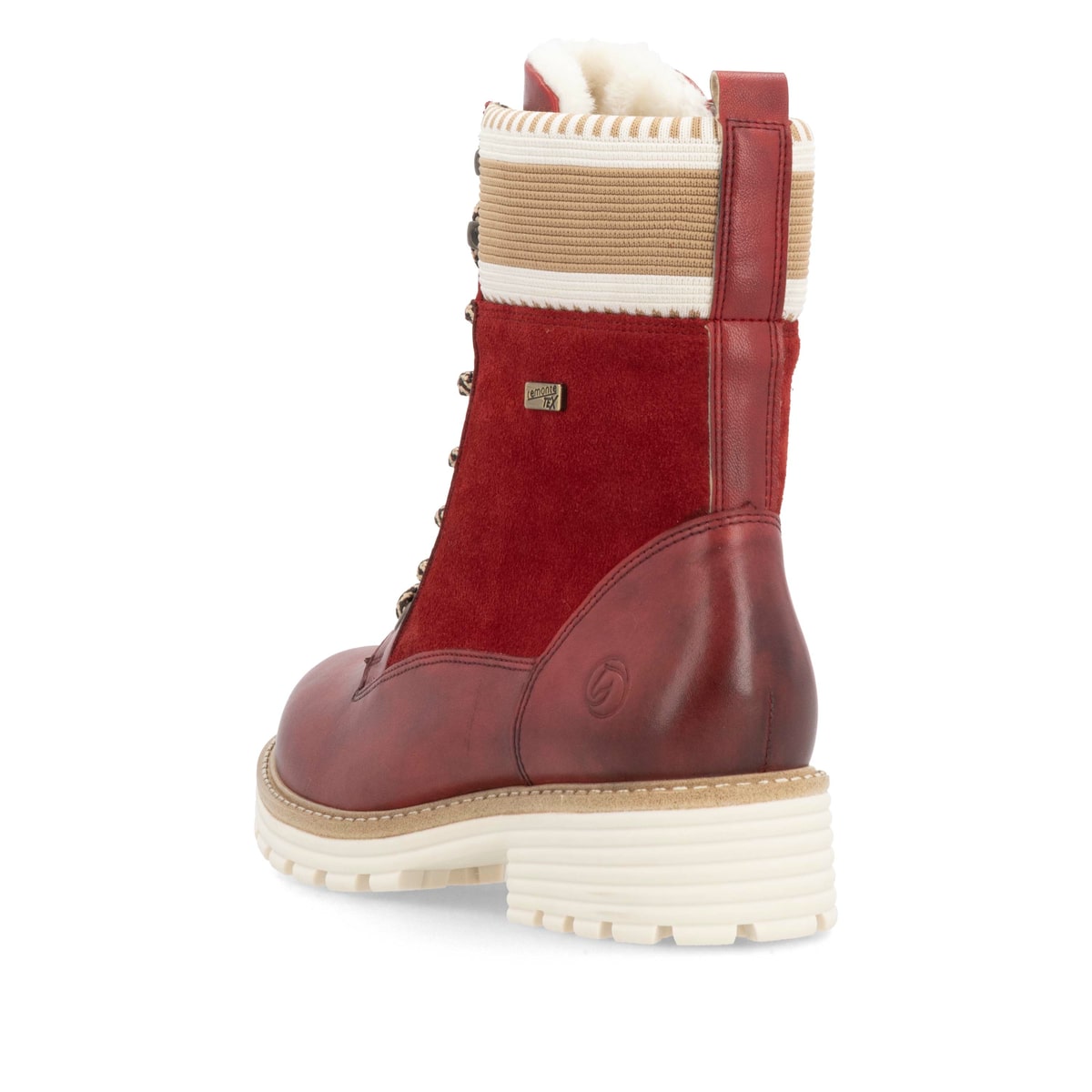 Remonte Damen Schnürstiefel - Rot