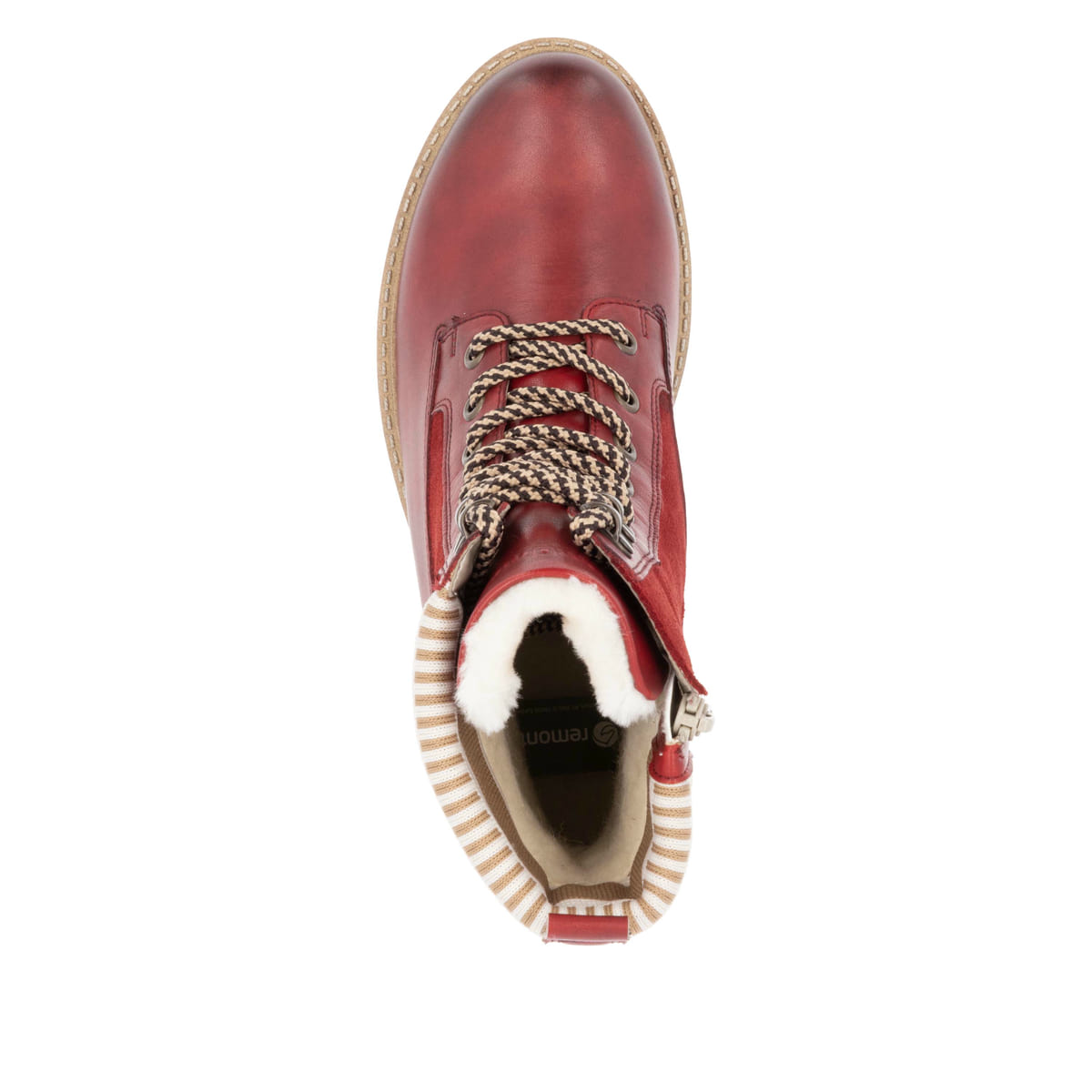 Remonte Damen Schnürstiefel - Rot