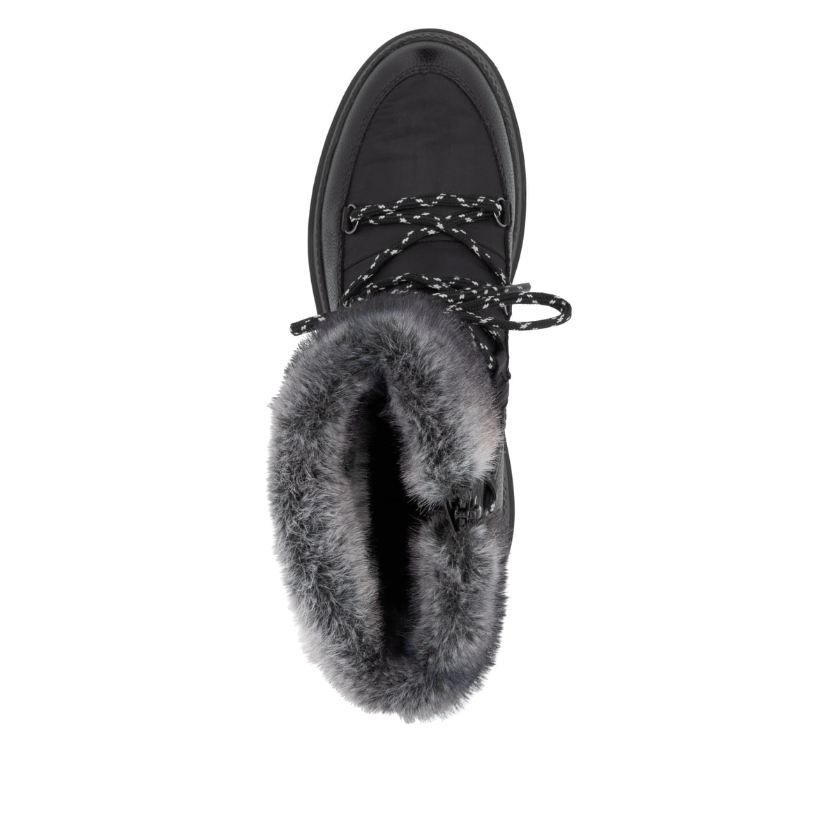 Remonte Damen Schnürstiefel - Schwarz