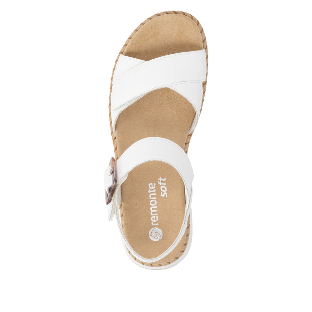 Remonte Damen Riemchensandalen - Weiss