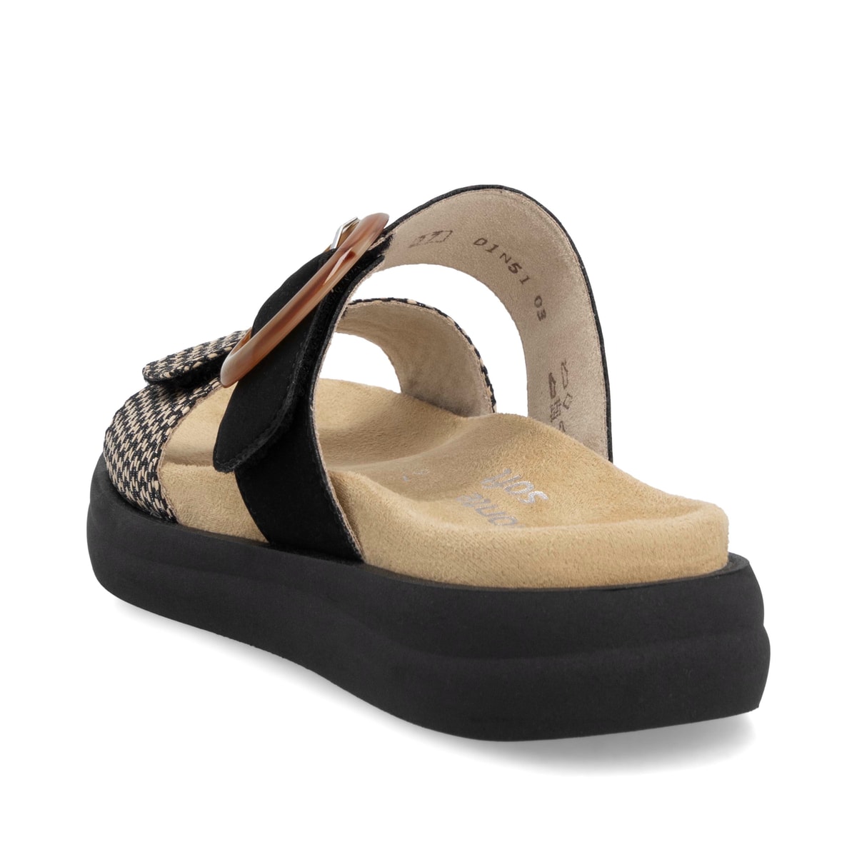 Remonte Damen Pantoletten - Schwarz