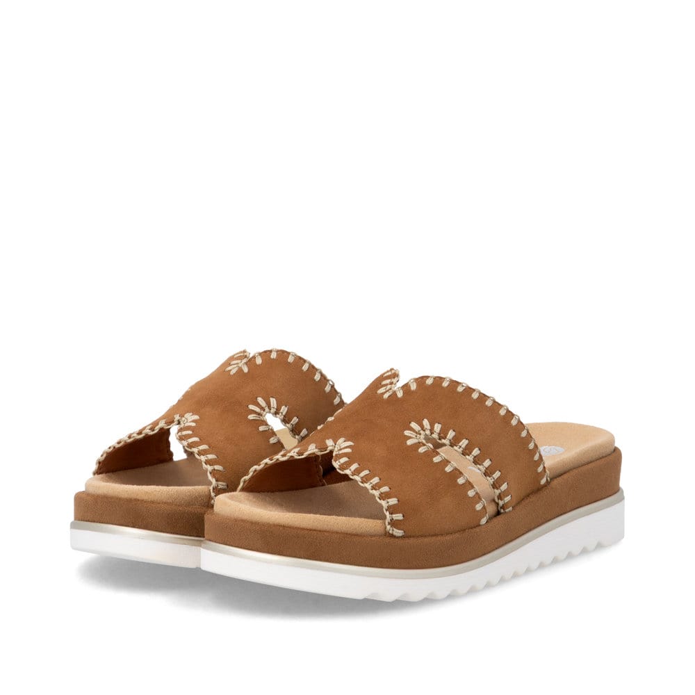 Remonte Damen Pantoletten - Braun