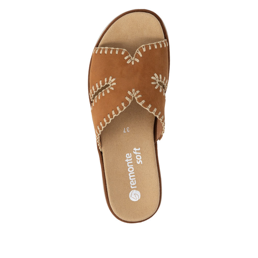Remonte Damen Pantoletten - Braun