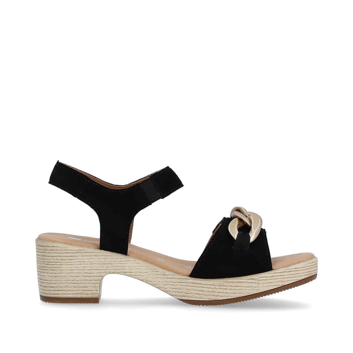 Remonte Damen Riemchensandaletten - Schwarz