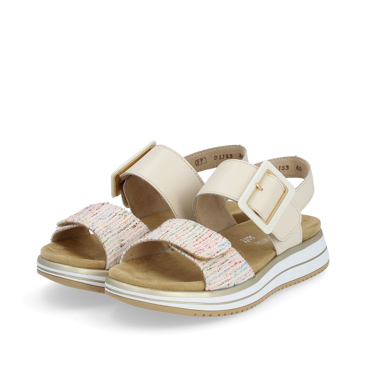 Remonte Damen Riemchensandalen - Beige