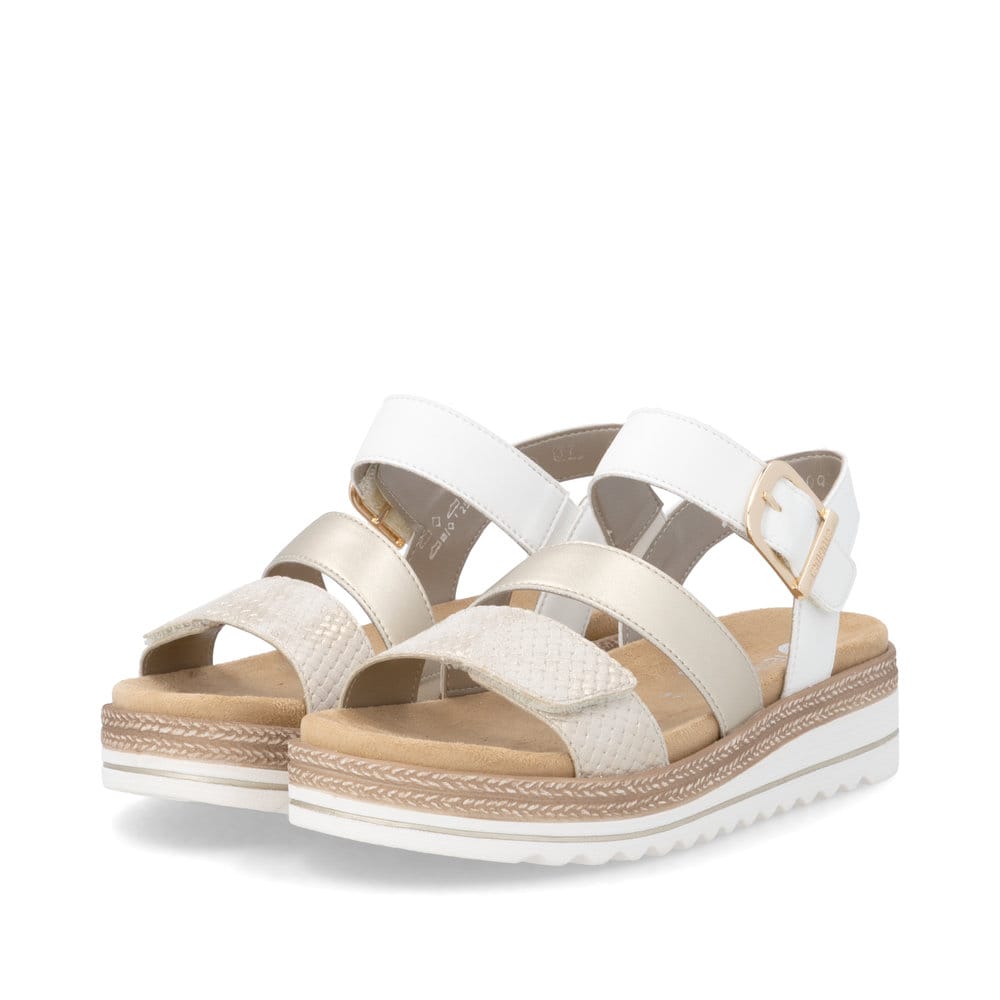 Remonte Damen Riemchensandalen - Gold