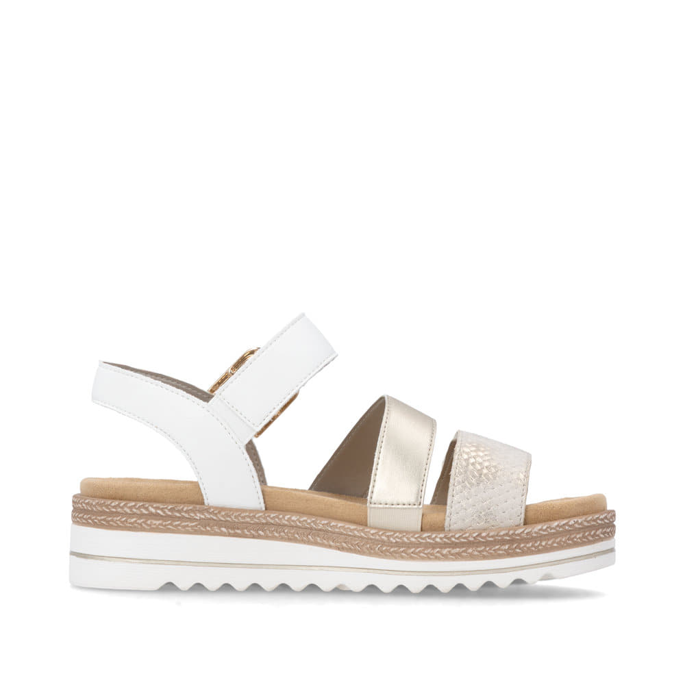 Remonte Damen Riemchensandalen - Gold