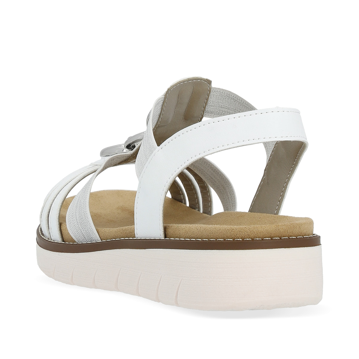 Remonte Damen Riemchensandalen - Weiss