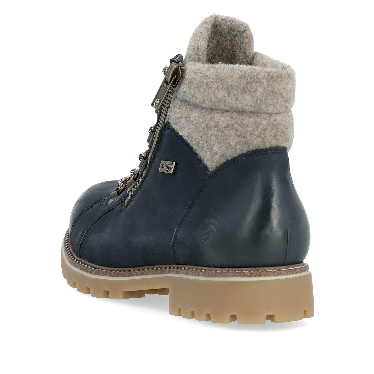 Remonte Damen Schnürstiefel - Blau