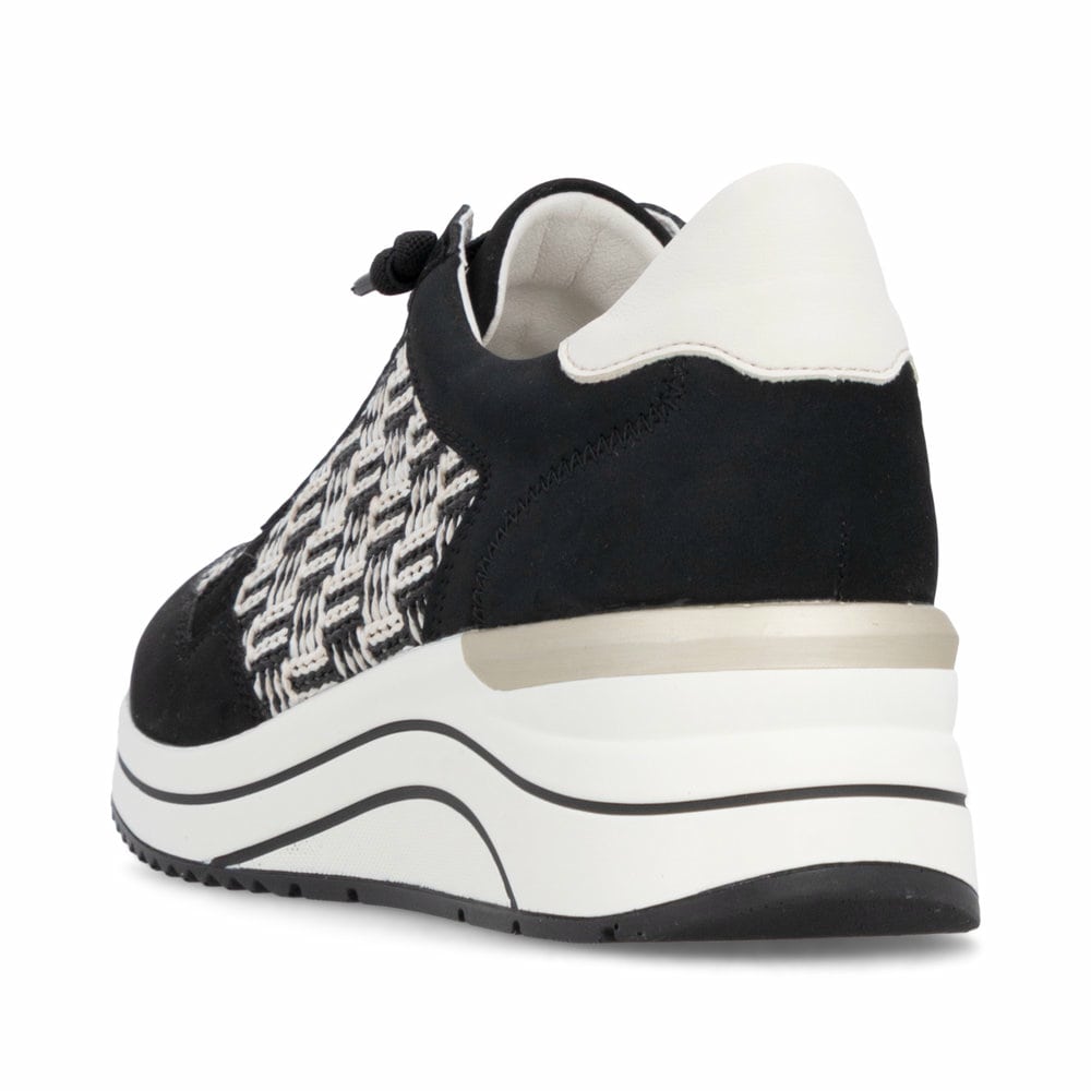 Remonte Damen Slipper - Schwarz