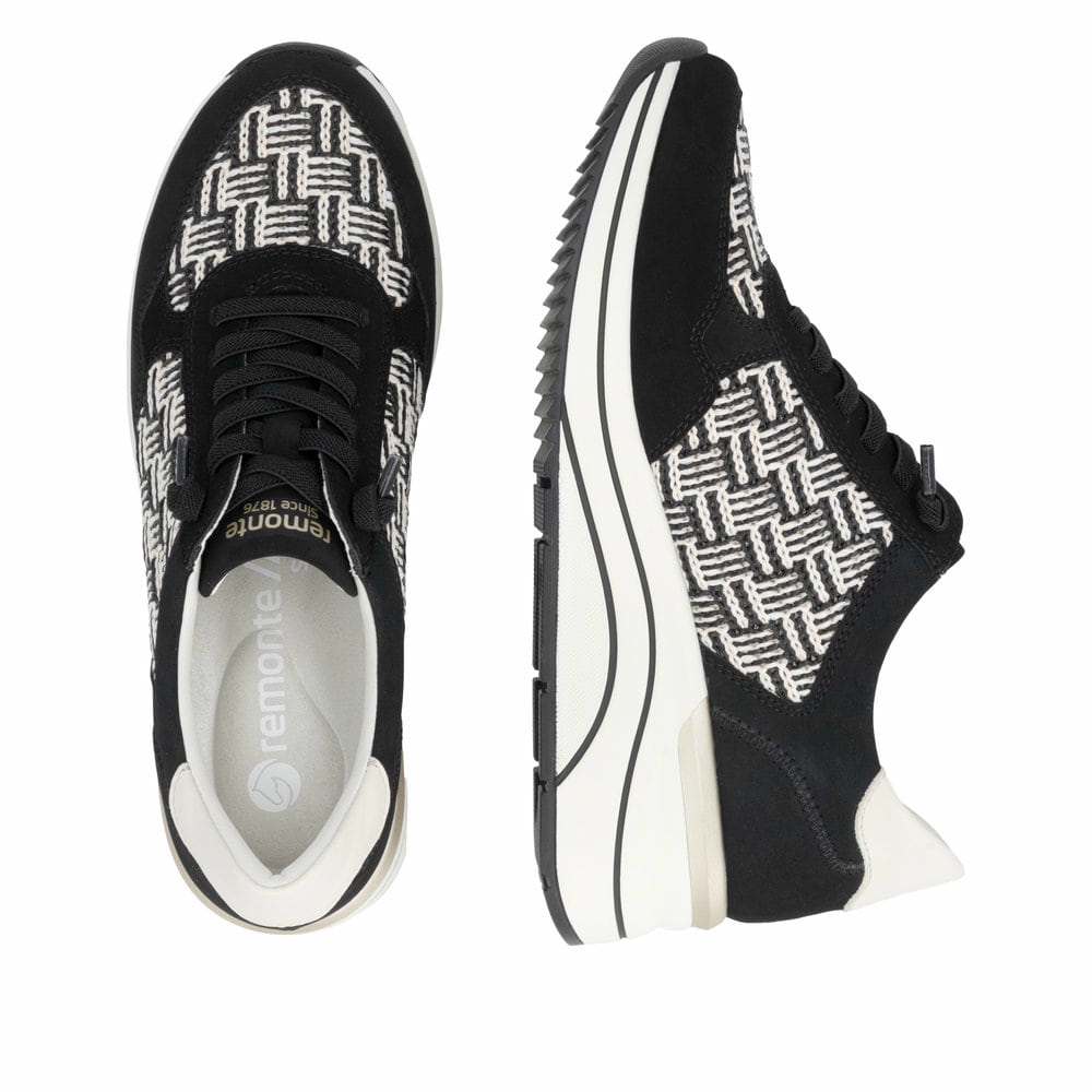 Remonte Damen Slipper - Schwarz