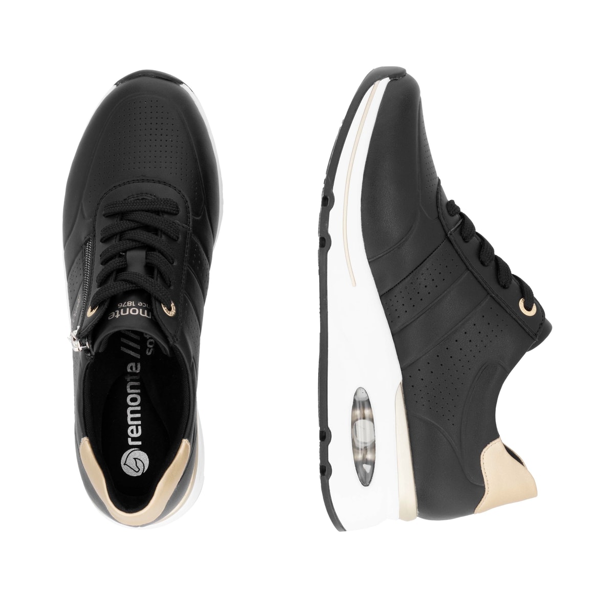 Remonte Damen Sneaker - Schwarz