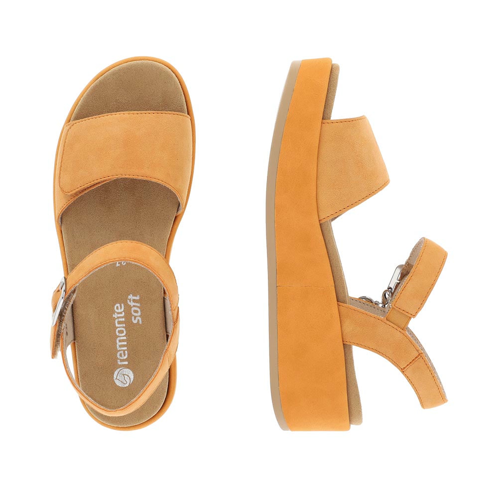 Remonte Damen Riemchensandalen - Orange