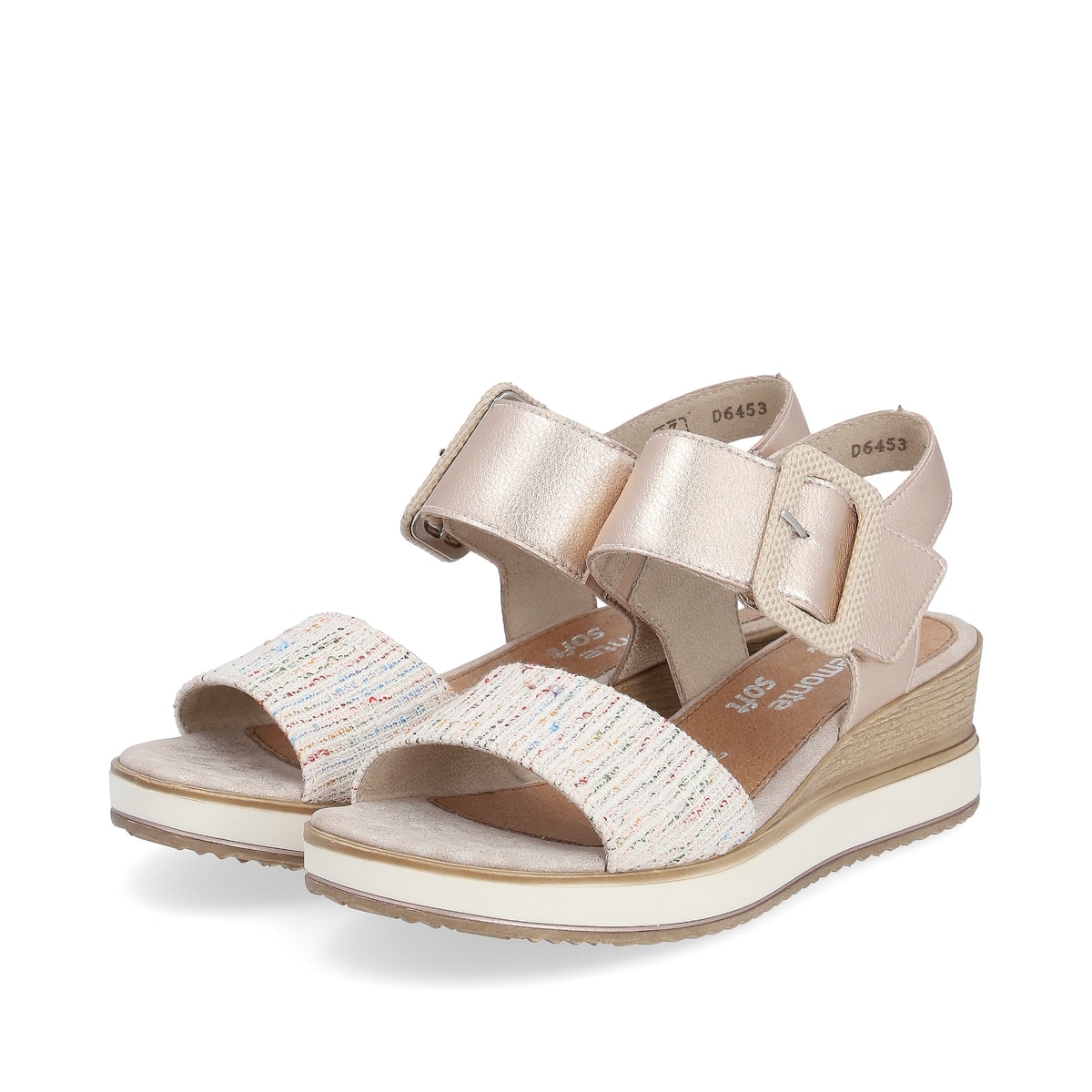 Remonte Damen Keilsandaletten - Rosa