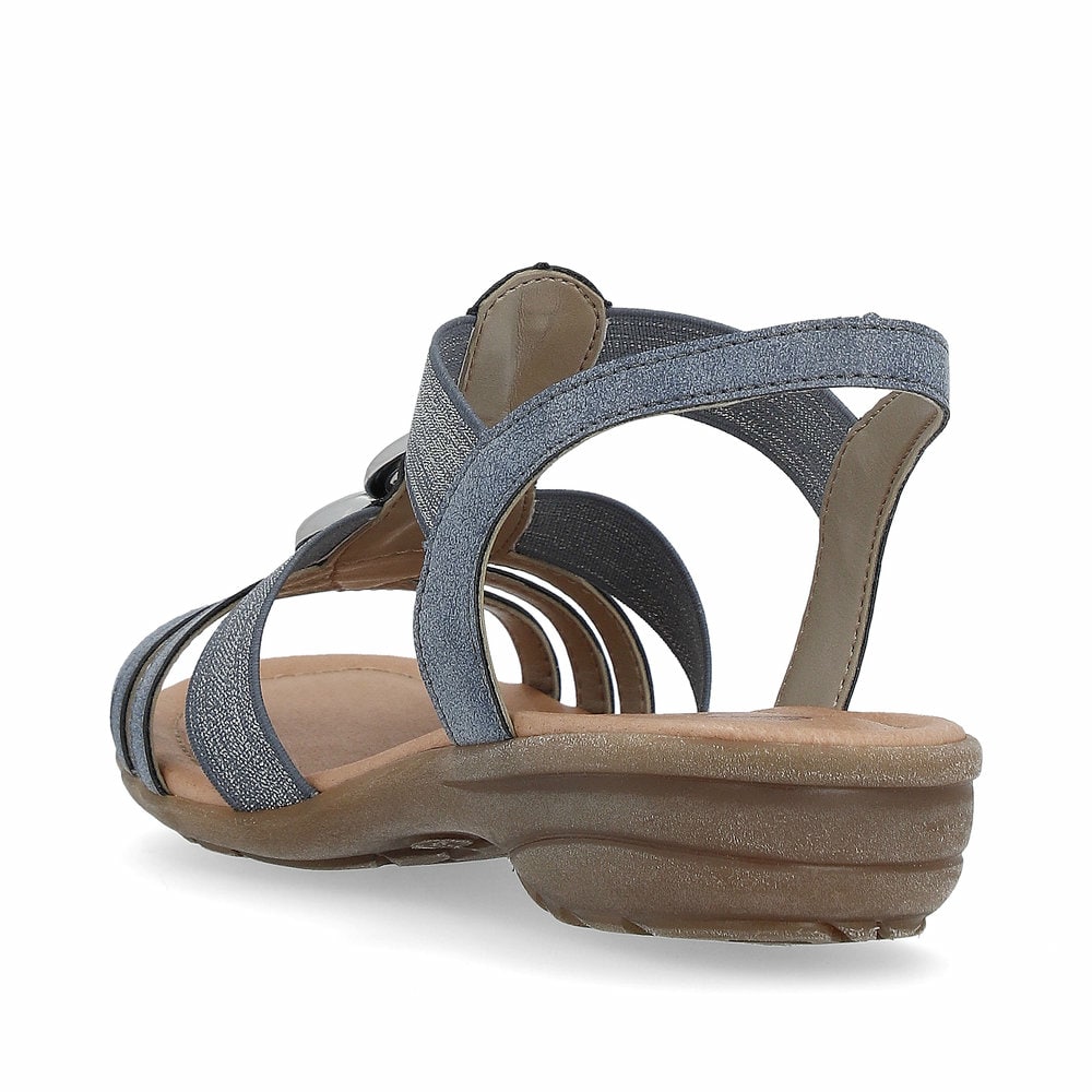 Remonte Damen Riemchensandalen - Blau