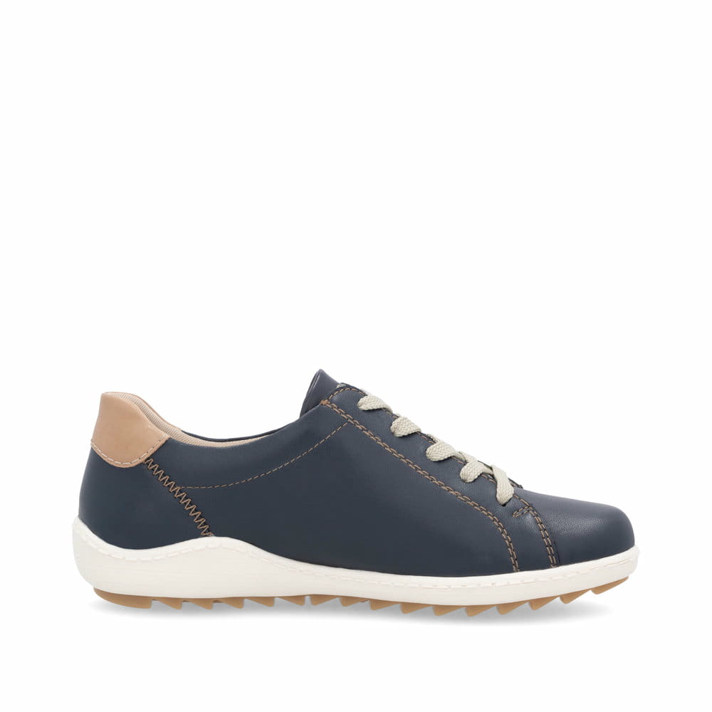 Remonte Damen Schnürschuhe - Blau