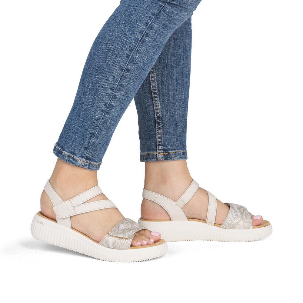 Remonte Damen Riemchensandalen - Beige