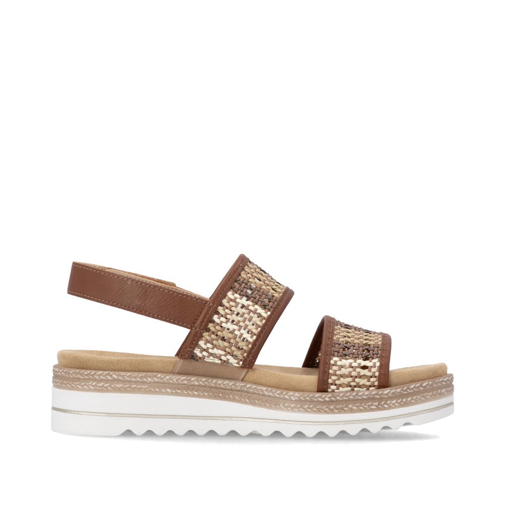 Remonte Damen Riemchensandalen - Braun