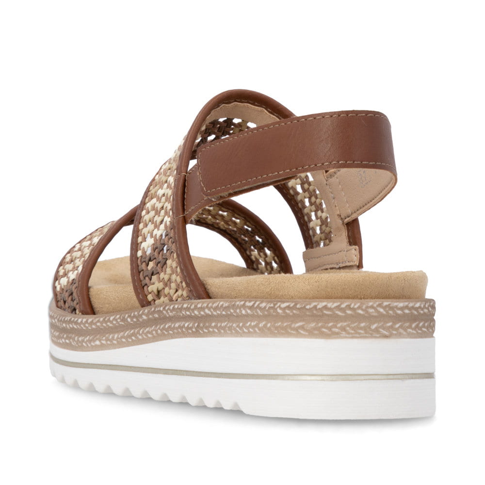 Remonte Damen Riemchensandalen - Braun