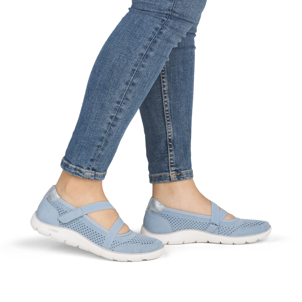 Remonte Damen Ballerinas - Blau