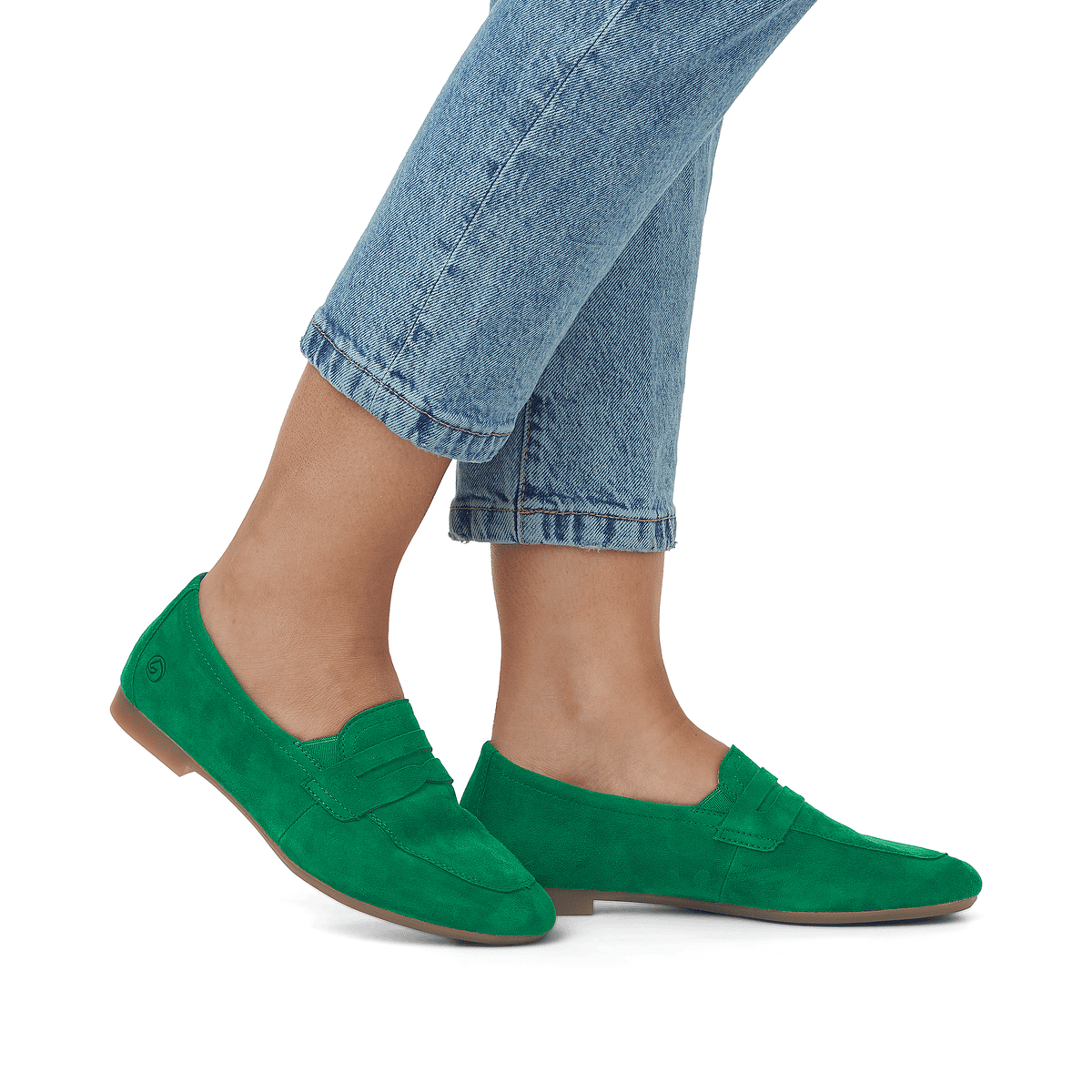 Remonte Damen Loafer - Grün