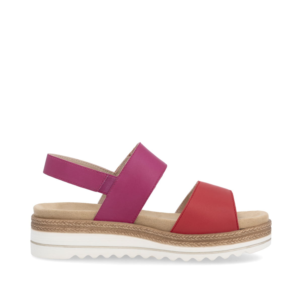 Remonte Damen Keilsandaletten - Rosa