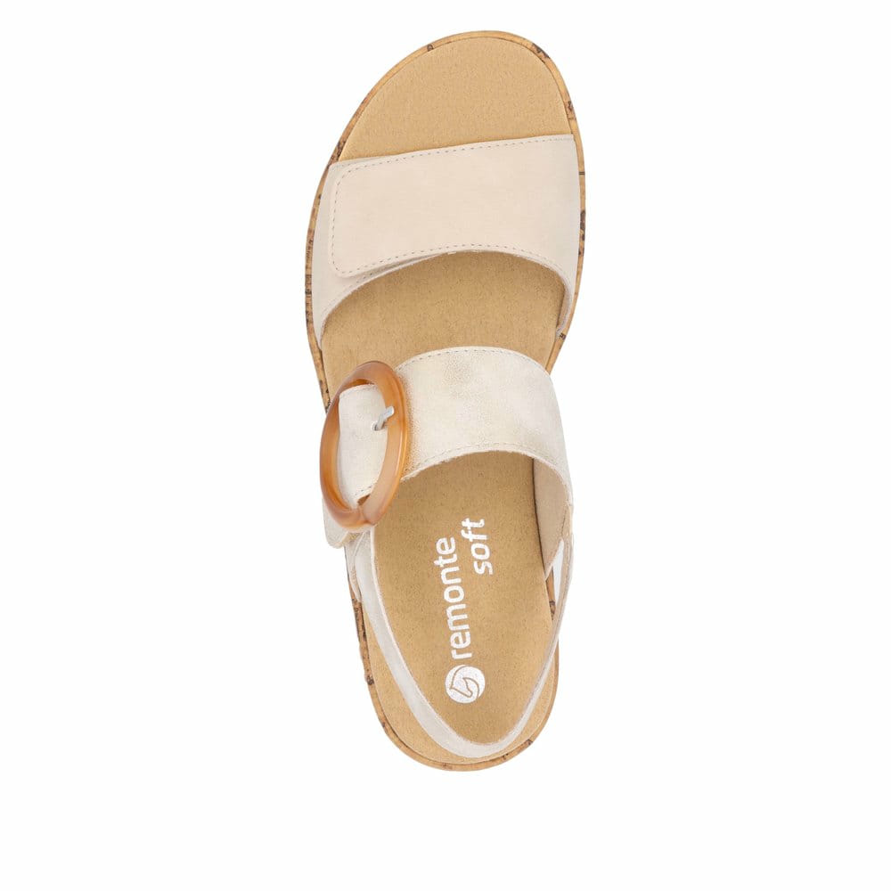 Remonte Damen Riemchensandalen - Beige