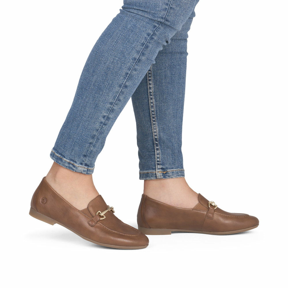 Remonte Damen Loafer - Braun