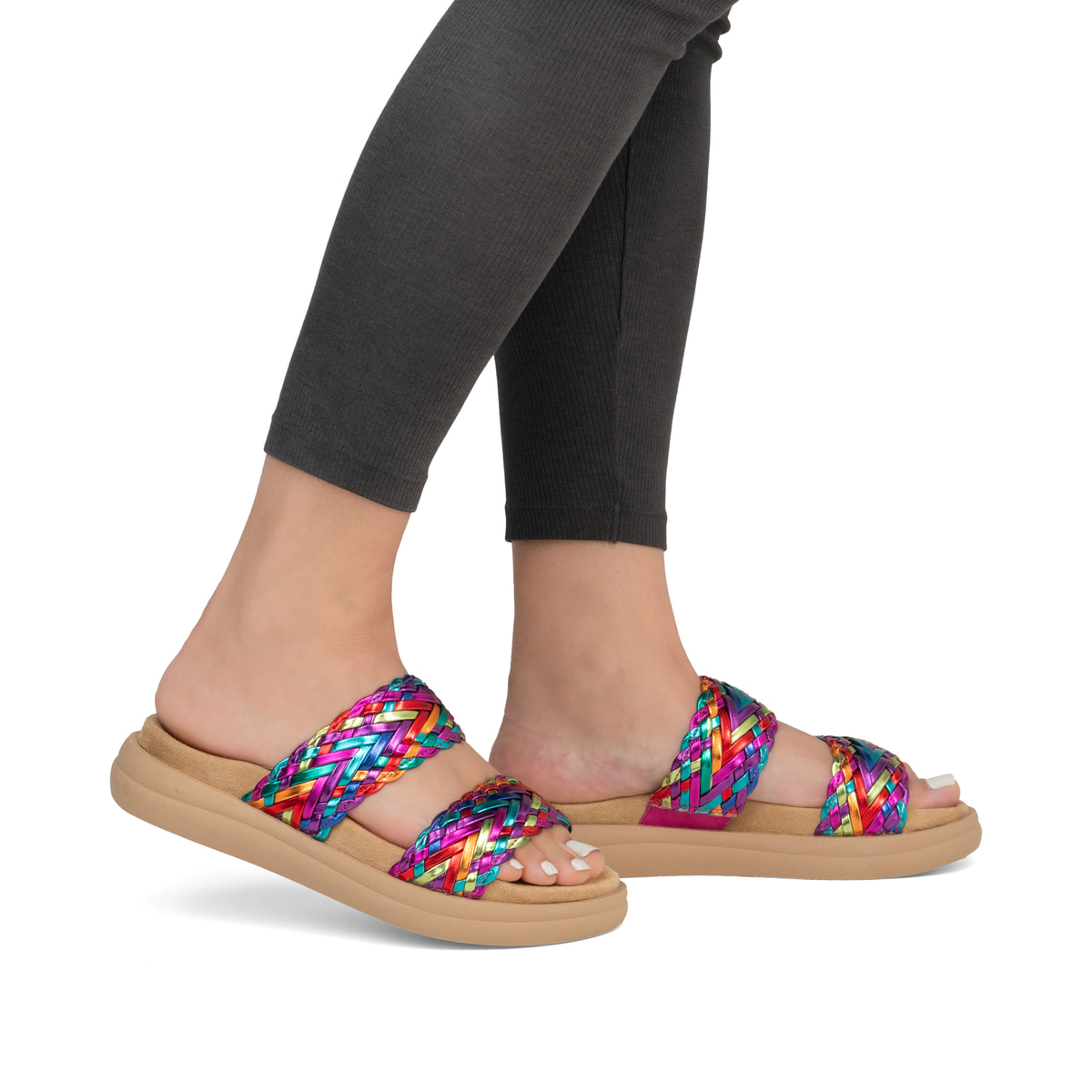 Remonte Damen Pantoletten - Bunt