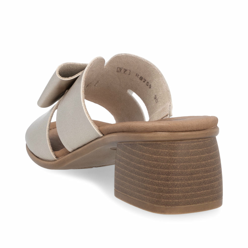 Remonte Damen Pantoletten - Metallic