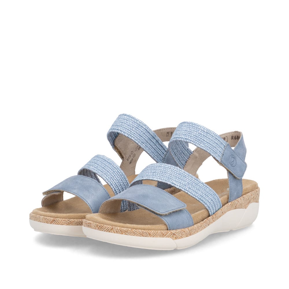 Remonte Damen Riemchensandalen - Blau