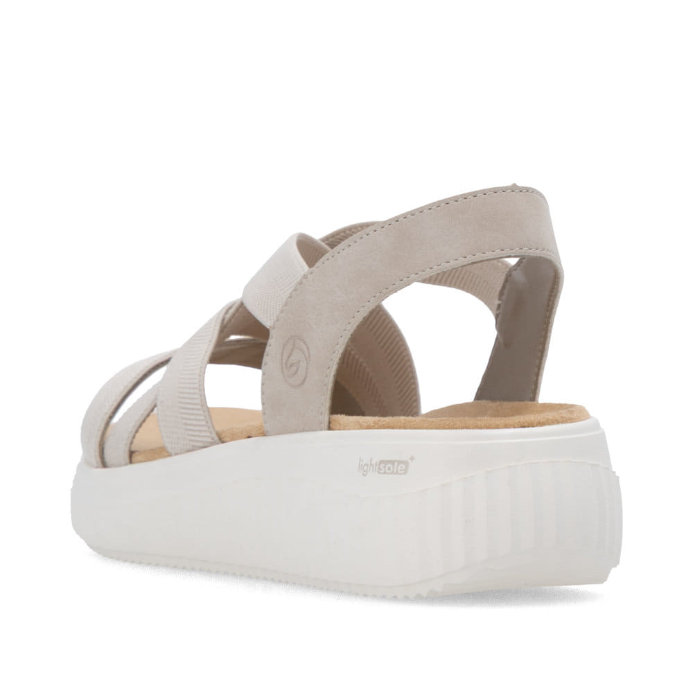 Remonte Damen Riemchensandalen - Beige