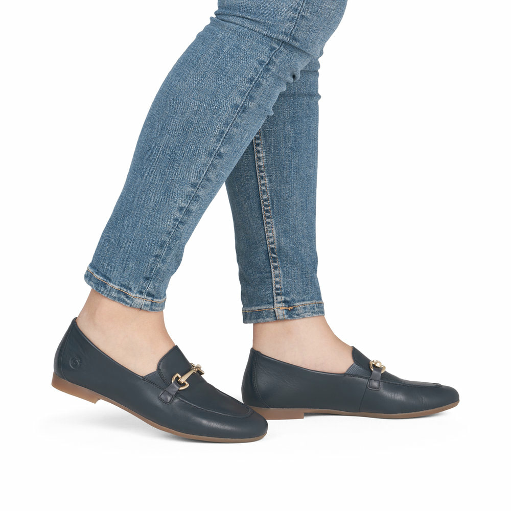 Remonte Damen Loafer - Blau