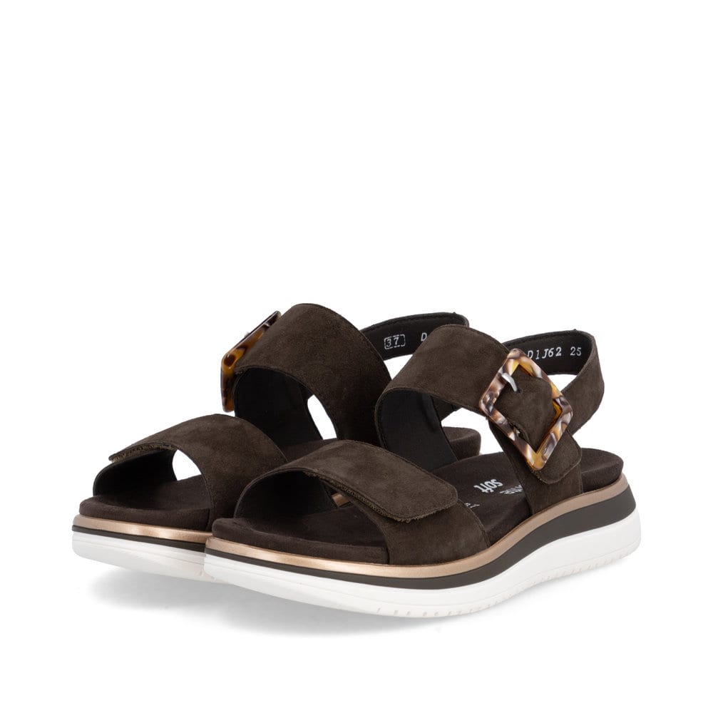 Remonte Damen Riemchensandalen - Braun