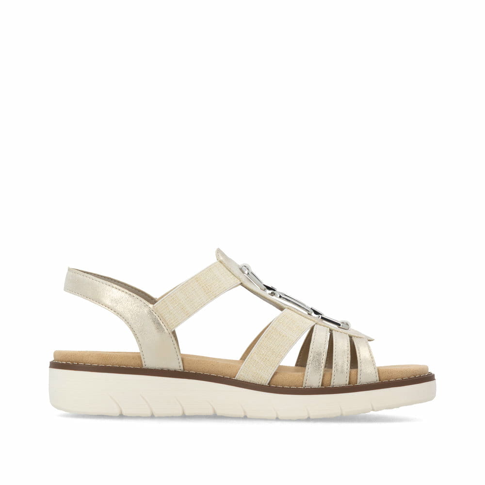 Remonte Damen Riemchensandalen - Gold