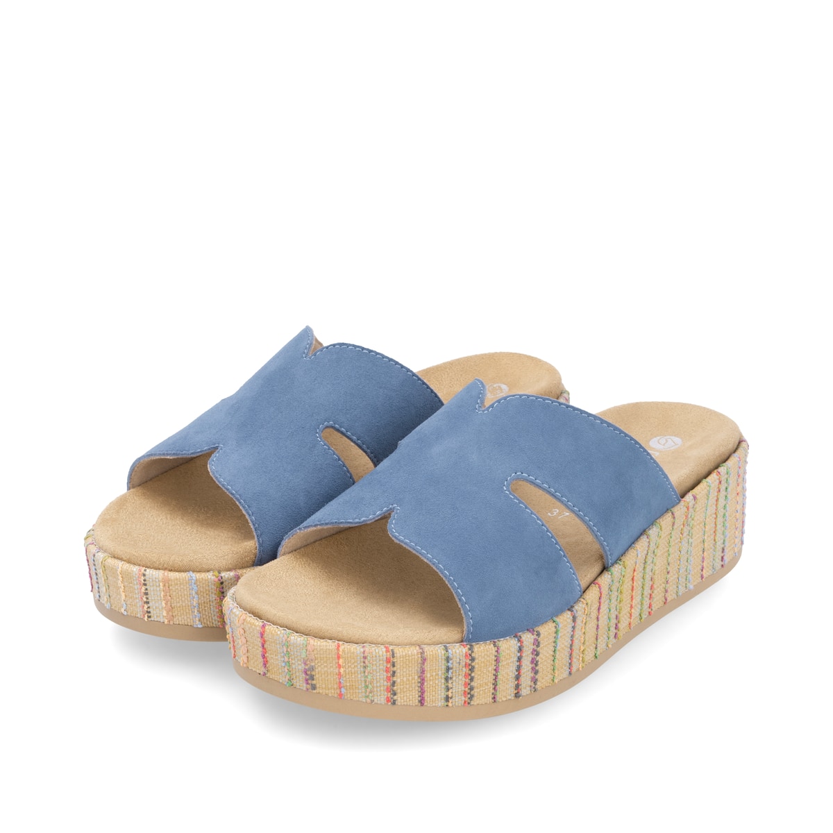 Remonte Damen Pantoletten - Blau