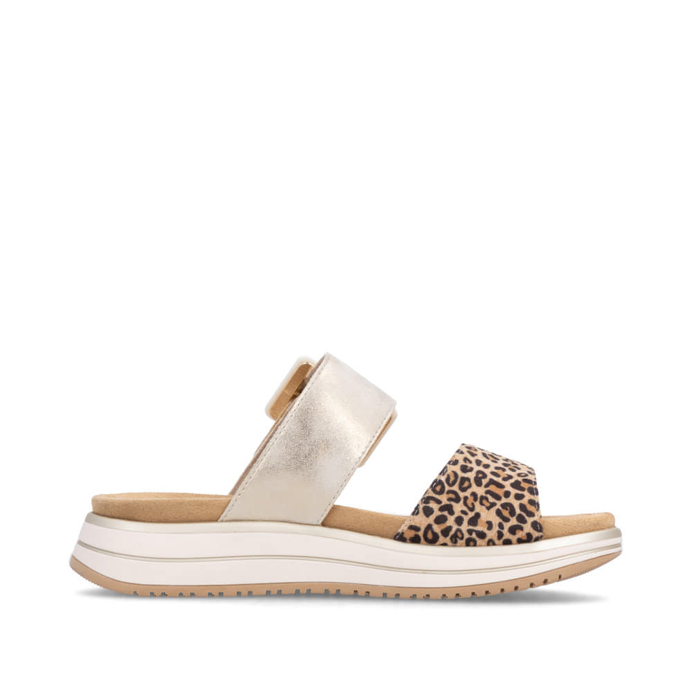 Remonte Damen Pantoletten - Metallic