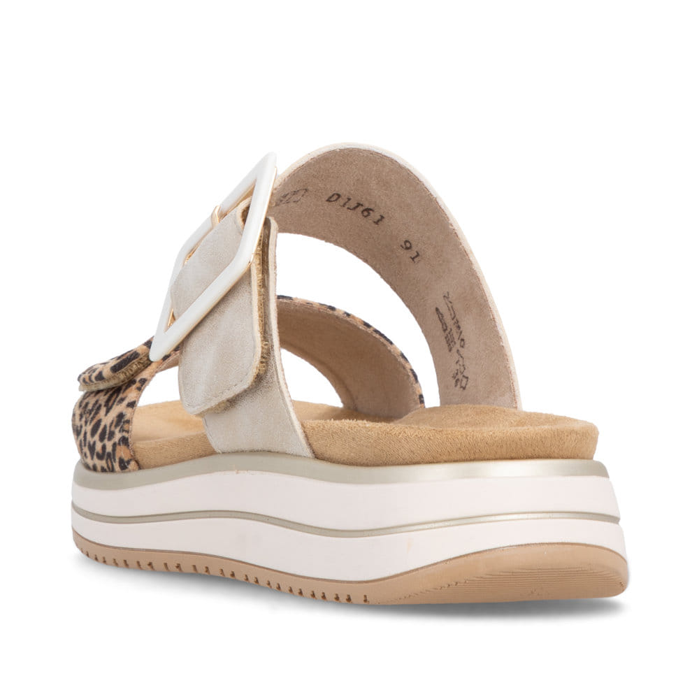 Remonte Damen Pantoletten - Metallic