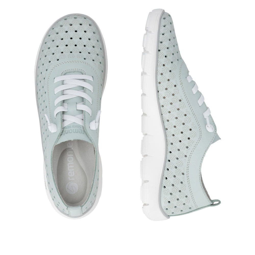 Remonte Damen Slipper - Grün