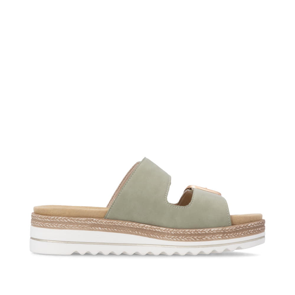 Remonte Damen Pantoletten - Grün