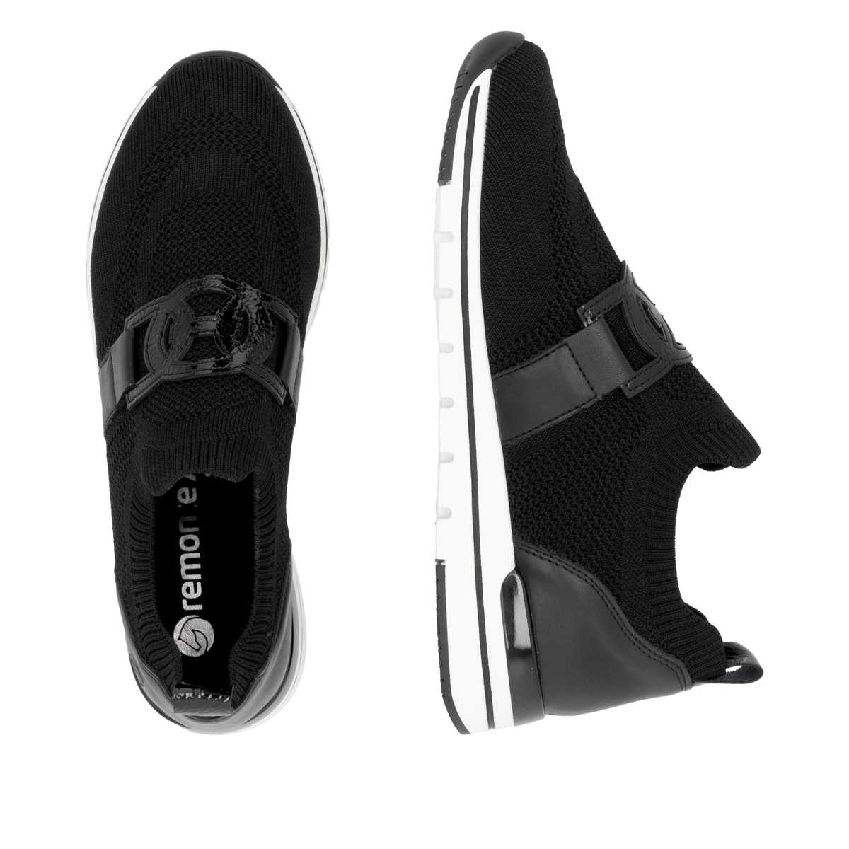 Remonte Damen Slipper - Schwarz