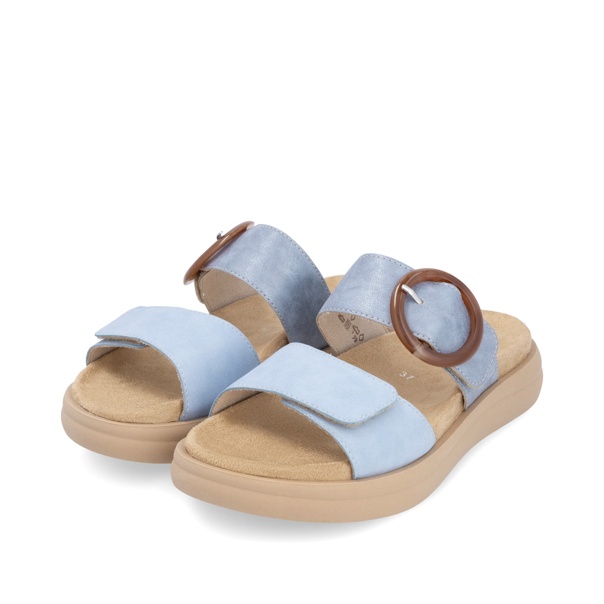 Remonte Damen Pantoletten - Blau