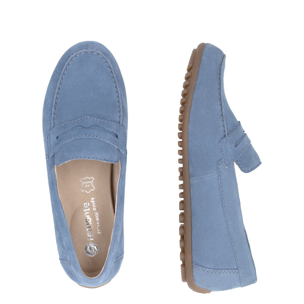 Remonte Damen Loafer - Blau